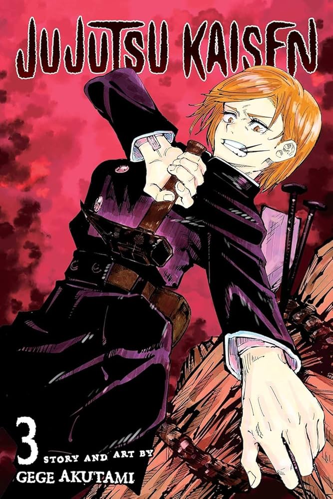 Jujutsu Kaisen, Vol. 3 cover